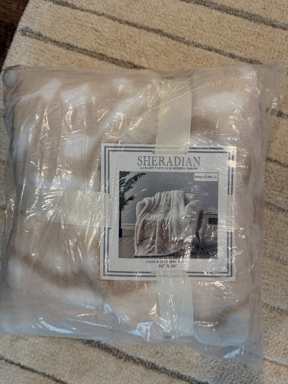 Noble House - Alaska Sherpa Throw